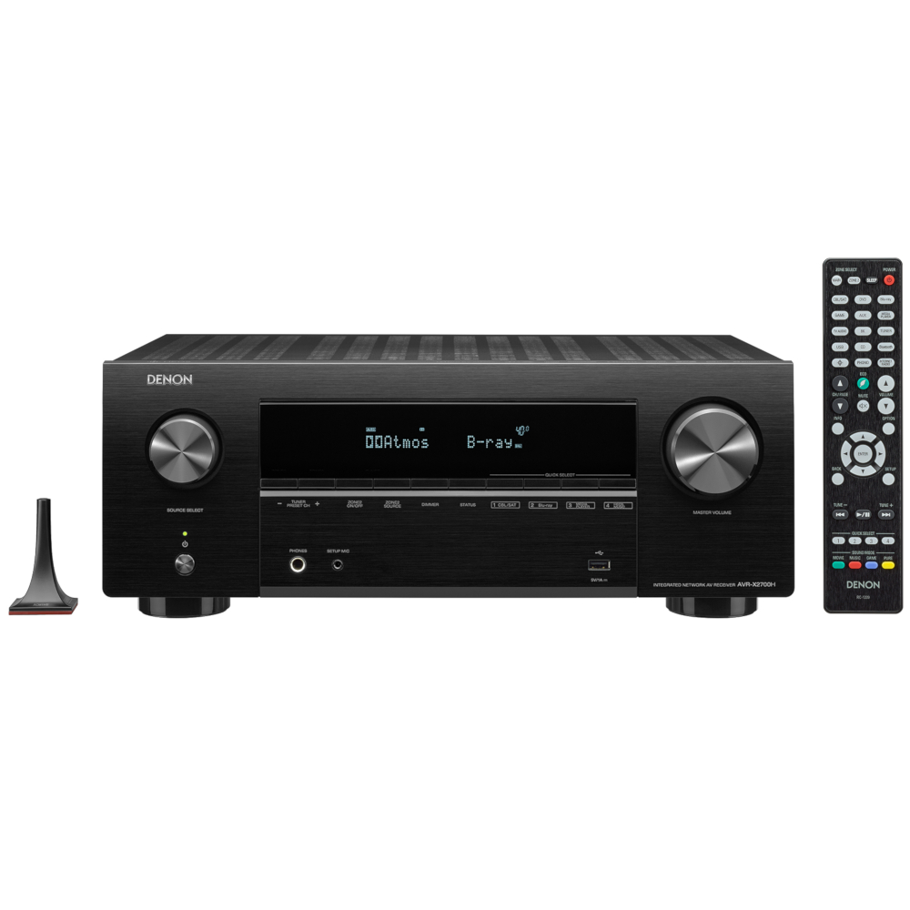 예스에이브이 데논 AVR-X2700H 돌비애트모스 8K AV 리시버 앰프(7.2